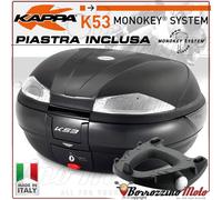 BAULETTO KAPPA K53 TECH + PIASTRA MONOKEY YAMAHA FZ8 / FAZER 8 800 2011 2012