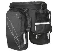 BAULETTO M-WAVE AL PORTAPACCO CON TASCHE ESPANDIBILI NERO