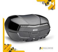 Bauletto moto GIVI MAXIA 5 TECH Nero con catadiottro trasparente Cod. V58NNTB2