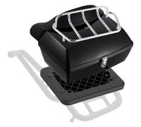 Bauletto moto impermeabile 48L, resistente, universale, portapacchi