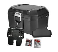 Bauletto Moto SHAD TERRA TR46 Nero 46L + Schienalino e Piastra Universale MF9659