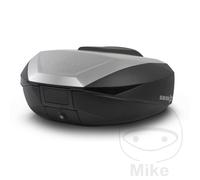 Bauletto nero alu 46-58 litri SHAD SH59X con piastra di supporto