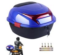 Bauletto per moto, Custodia per moto Cuscino ispessito, design ergonomico, | Coda Scatola portaoggetti per riporre vestiti, scarpe, altri oggetti Grandi riflettori, design impe Blu