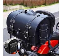 Bauletto per moto retrò, baule impermeabile ispessito, baule da viaggio con serratura a combinazione di sicurezza e maniglia per il trasporto, valigia per casco da motociclista, aspetto alla moda ( Co