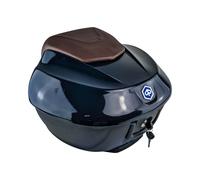 BAULETTO POSTERIORE 36 LT BLU RAME D14 ORIGINALE PER PIAGGIO BEVERLY IE 125 300