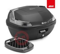 B47NTML - Bauletto Givi Monolock B47 Blade Tech Nero Piastra Kit Universali 47lt