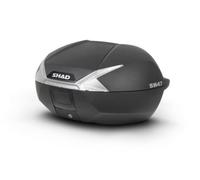 BAULETTO RIGIDO BORSA VALIGIA 47L PORTAOGGETTI CON PIASTRA - MOTO SCOOTER SH47