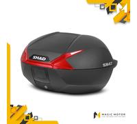 Bauletto SHAD SH 47 L catarinfrangente rosso 47 L Rosso D0B47206