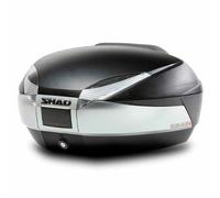 SHAD Top Case SH48 Titanium Carbon + SCHIENALINO