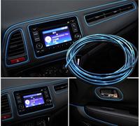 Bauletto striscia siluro stoppino cromato blu, maniglie porte accessorio inte...