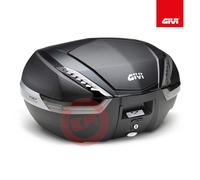 BAULETTO TOPCASE GIVI V47NNT TECH CATADIOTTRI FUME MONOKEY COVER CARBONIO