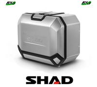 Bauletto Valigia Laterale Sinistro in Alluminio Shad 47 litri TR47L da Moto
