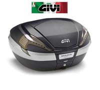 BAULETTO VALIGIA V56 MAXIA4 CATADIOTTRI FUMÉ COVER NERA INSERTO CARBON LOOK GIVI
