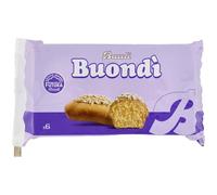 Buondì Classico La Colazione Golosa e Leggera, 1 Confezione da 6 Merendine (6 x 33 g)