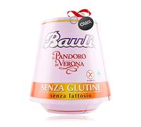 Bauli il Pandoro di Verona Classico Senza Glutine e Senza Lattosio (Lactose & Gluten Free) 500g con Portachiavi CAIYA®