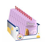 Bauli Il Pandoro Panna e Cioccolato - Dolce Farcito con Crema al Cioccolato e Crema alla Panna - 750g (10 pezzi)