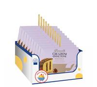 Bauli Il Panettone Creazioni alla Nocciola - Dolce Soffice Farcito con Crema alla Nocciola - 750g (10 pezzi)