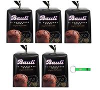 Bauli Mini Panettone Moro al Cioccolato/Cacao con pezzi di cioccolato 90 g + portachiavi Beni Culinari
