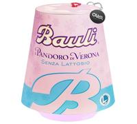 Bauli Pandoro di Verona Classico Senza Lattosio Lactose Free (2023) 700g con Portachiavi CAIYA®
