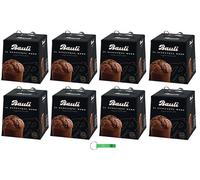 Bauli Panettone Moro al Cioccolato/Cioccolato/Cacao con gocce di cioccolato da 900 g + portachiavi Beni Culinari