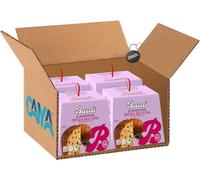 Bauli Panettone SENZA GLUTINE con Gocce di Cioccolato, Senza Canditi e Uvetta (Gluten Free) 400g [CAIYA® BOX da 4 Panettoni]
