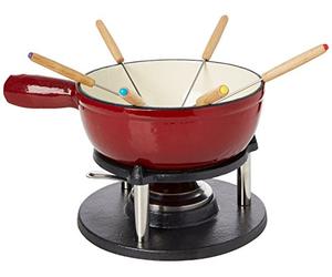 Baumalu 385052 Käsefondue-Set, emailliertes Gusseisen