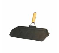 Piastra per Arrostire Baumalu Nero Rame Ø 28 cm