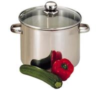 BAUMALU - Catering In Acciaio Inox + Coperchio In Vetro - 30 Cm