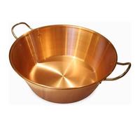 Baumalu Baumalu Ciotola Per Marmellata Rame 38 Cm Manici In Acciaio Inox 12/10 -