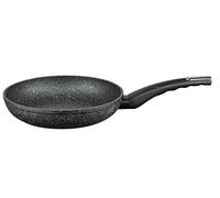 Baumalu Padella 24 cm, Alluminio, Nero