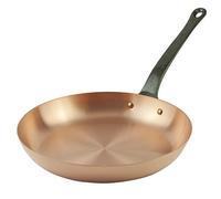 Baumalu Padella in rame puro Ø 28 cm | parete spessa | non stagnata