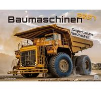 Baumaschinen - gigantische Bauhelfer - 2027 - Kalender DIN A2: Der Wandkalender mit den besten Baumaschinen-Motiven für das Jahr 2027 im extragroßen Format DIN A2 (ca. 60 x 42 cm)!