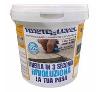 Baumat Kit livellamento pavimenti 50 Twister + 250 level base secchio