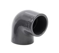 Baumaxxe Gomito PVC-U 25 mm 90° PN16 Grigio - bm081
