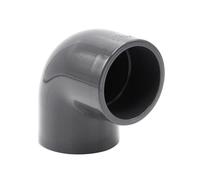 Baumaxxe Gomito PVC-U 63 mm 90° PN16 Grigio - bm084