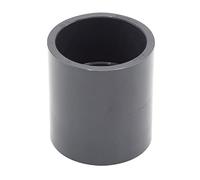 Baumaxxe Manchon PVC-U 50 mm PN16 da Incollare Grigio - bm0961