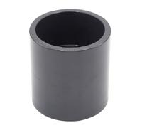 Baumaxxe Manicotto PVC-U 63 mm PN16 da Incollare Grigio - bm042