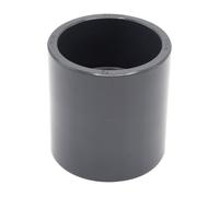 Baumaxxe Manicotto PVC-U 75 mm PN16 da Incollare Grigio - bm259