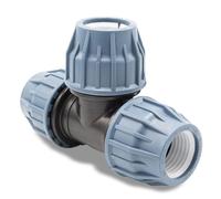 Baumaxxe Raccordo a T compressione 50 mm PP PN16 - bm319