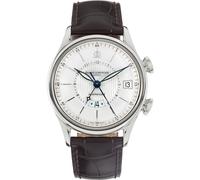 Baume & Mercier Classima MOA08700 39mm Men's Watch - Silver Dial, Brown Leather Strap