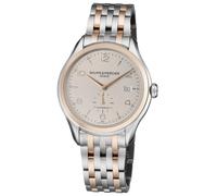 Baume & Mercier Clifton 18K Oro Rosa & Ss Automatico Uomo Orologio M0A10140