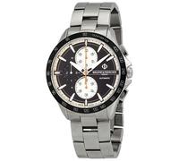 Baume & Mercier Clifton Automatico Cronografo Quadrante Nero Uomo Watch M0A10435