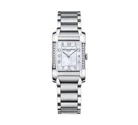 Baume & Mercier Hampton MOA10051 Women's Quartz Watch - Mother of Pearl Dial, Diamond Bezel