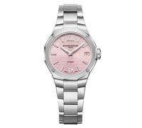 Baume & Mercier Riviera MOA10812 Women's Watch - 33mm, Pink Dial, Quartz, Steel Bracelet