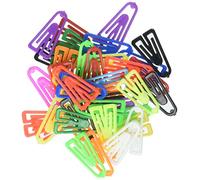 Baumgartens BAULP0200 - Graffette in plastica, piccole, confezione da 1000, colori assortiti
