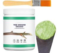 Baumwachs - Tappo per ferite per alberi di bonsai, in resina, per tappi da giardino, pasta curativa per piante, radice di striscio, con pennello (100 g)
