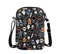 BAUNA Michael Cross Body Bag Horror Movie Messenger Bag Halloween Horror Night Shoulder Bag Horror Movie Lover Gift, Michael Cross Body, 15*21*2cm