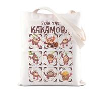 BAUNA WDW Princess Movie Merchandise Tote Bag Kamora Coconut Pirate Fans Gift Fear The Kakamora Borsa a tracolla Animal Kingdom Regalo, Borsa Kakamora, 35*40cm