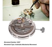 BauphryX Movimento meccanico automatico 82S7, indicatore a 24 ore ad alta precisione con 21 rubini, movimento di ricambio compatibile con scheletro per orologi con carica in senso orario