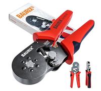 BAURIX® Pinza Crimpatrice Esagonale 0,25-6 mm² - Autoregolante